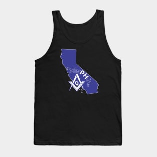 MWPHGLCA - Blue & White Tank Top